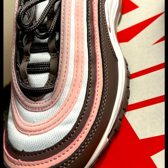 **SOLD** NewNike Air Max 97 Violet Oreo, Pink, White - Size Wmn 8 / Men 6.5: $90 - Picture 4 of 12